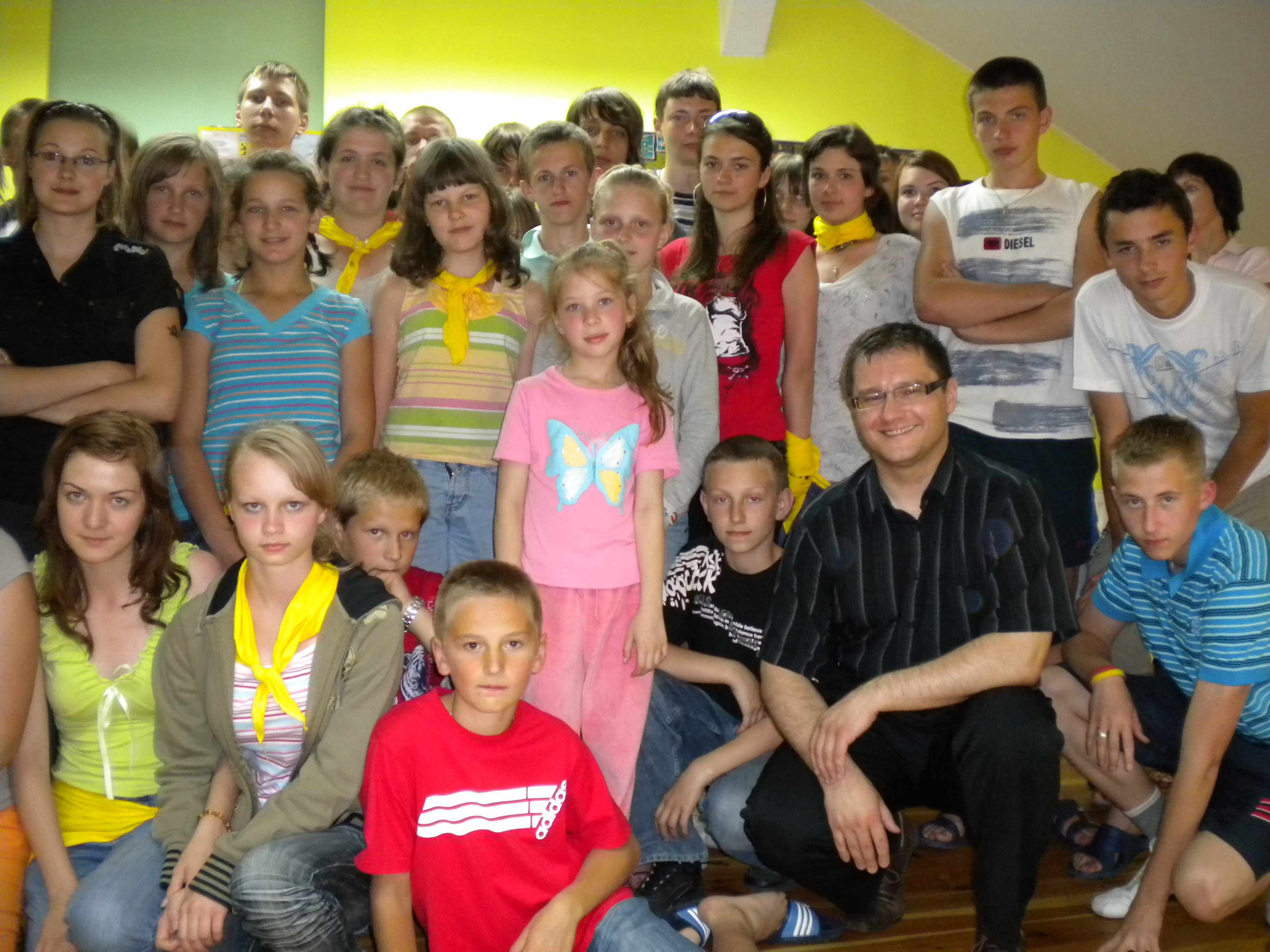 Młodzi z południa Polski na Kaszubach. Limanowa