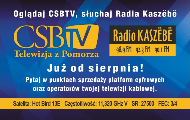 Kaszubi na satelicie! CSB TV