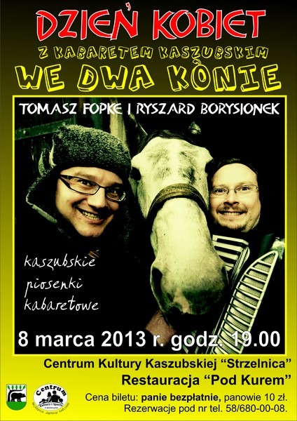 Konie w strzelnicy. Kościerzyna