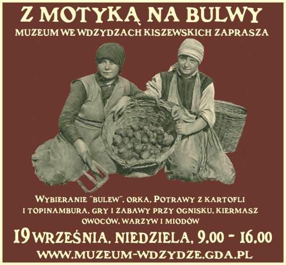 Z motyką na bulwy. Wdzydze