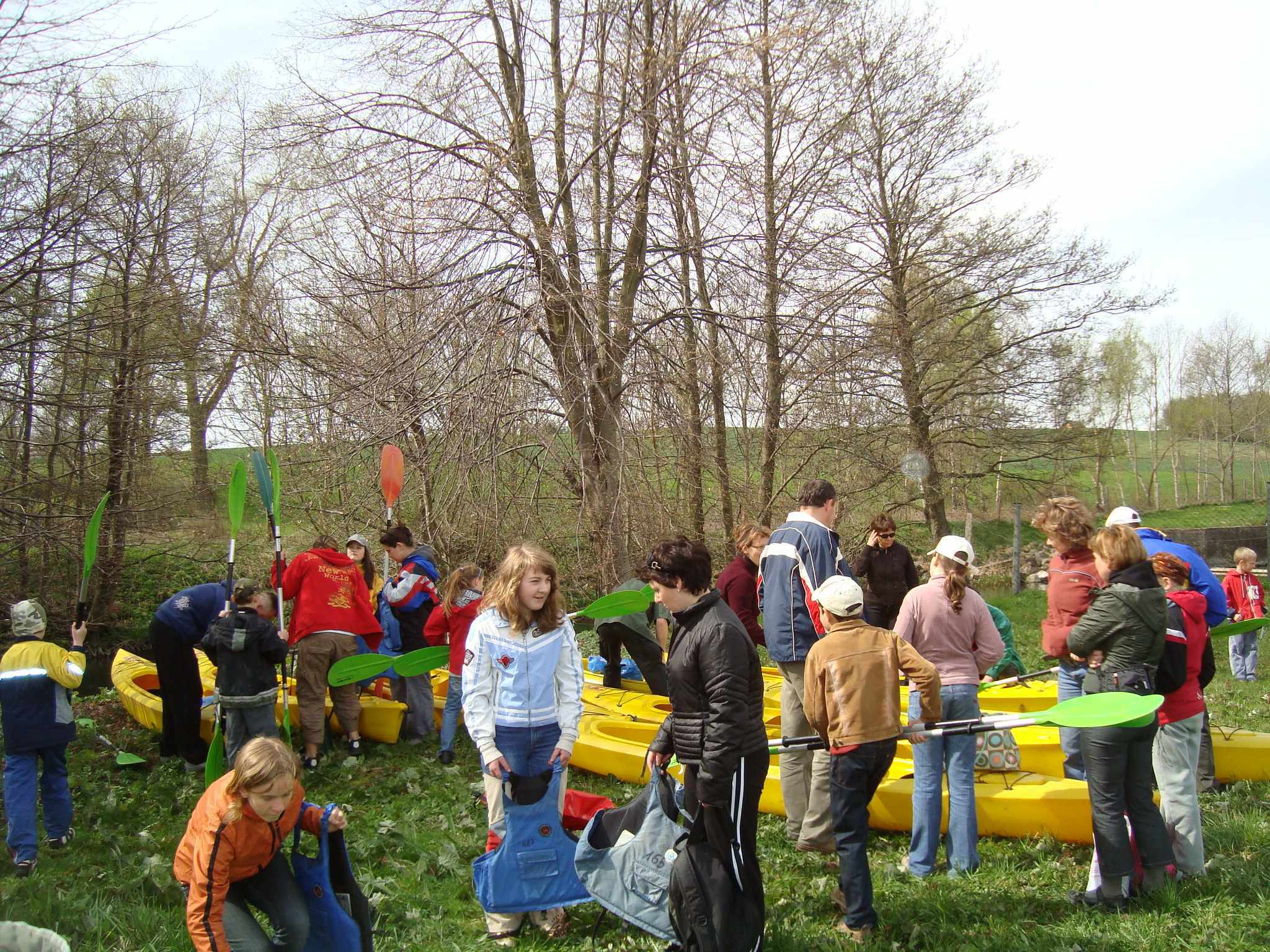 Spotkanie zarządu oddziału. Udany spływ