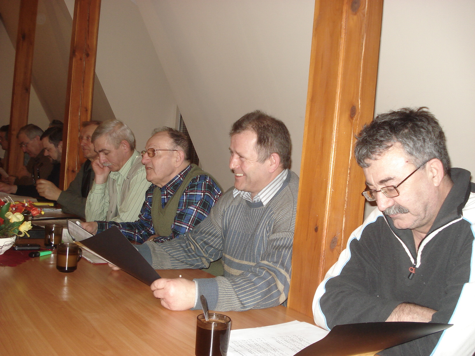 Pieśni pasyjne w Luzinie. Próba chóru „Lutnia”