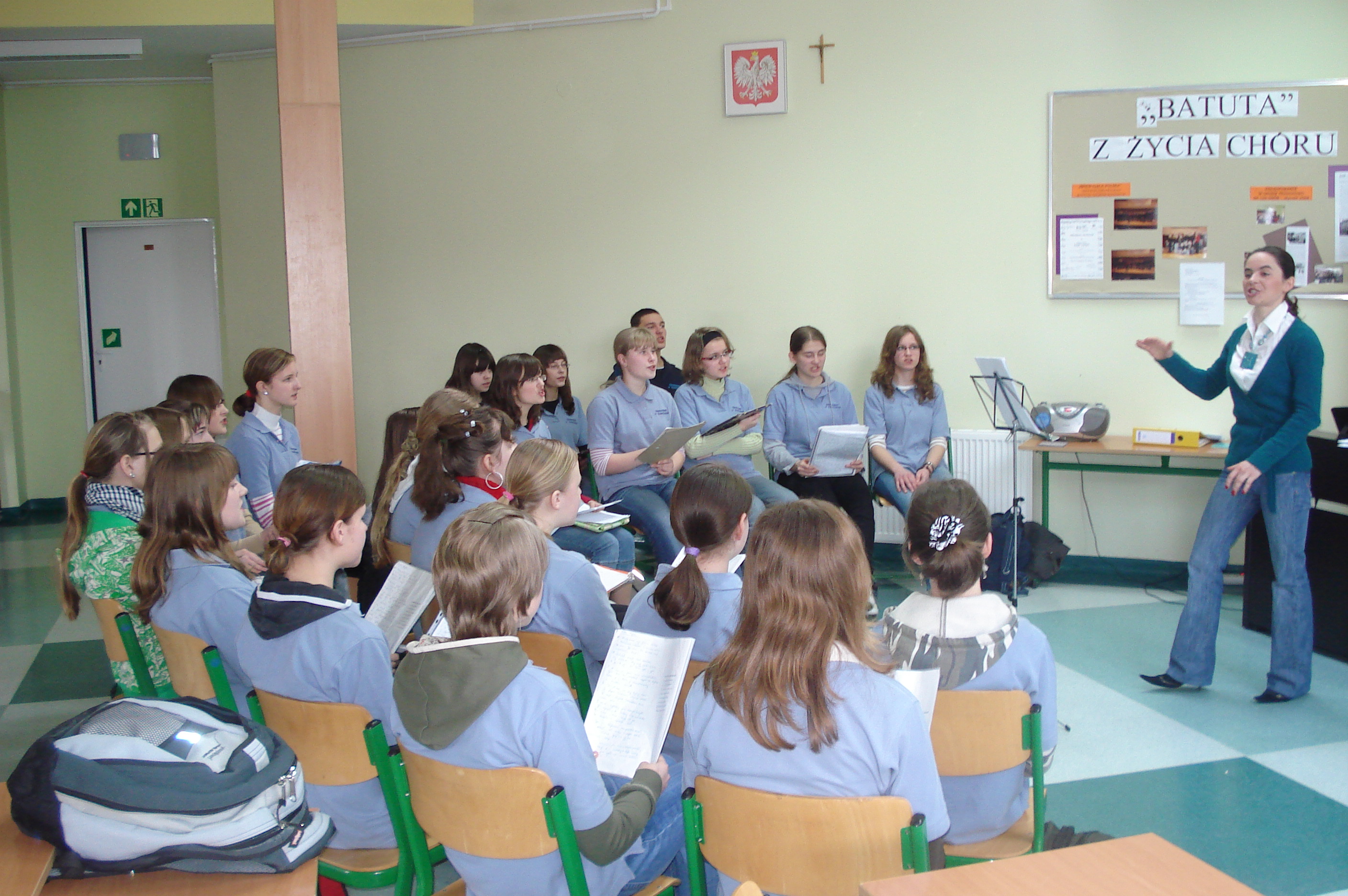 „Chętka na szkołę” gimnazjalistów z Szemuda. Próba