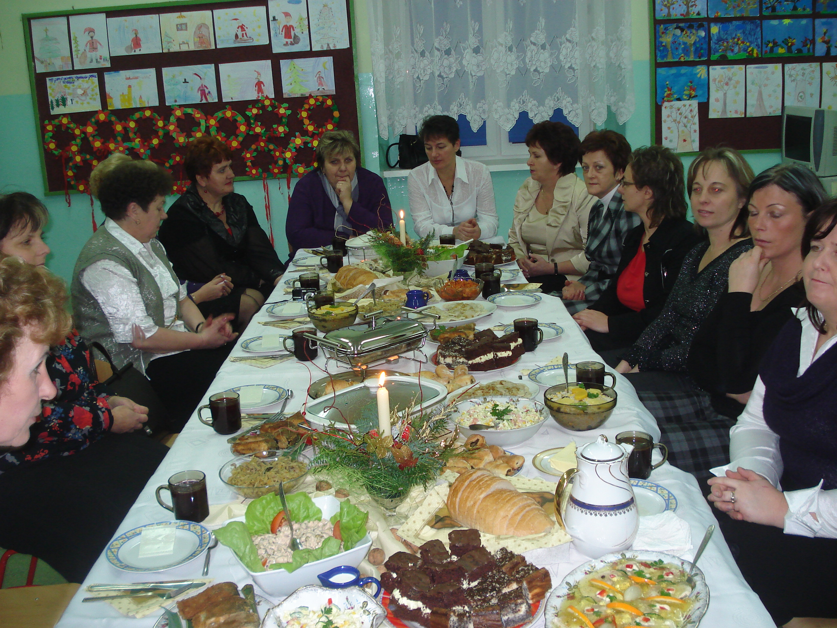 Opłatek KGW. Chór w Tuchomiu