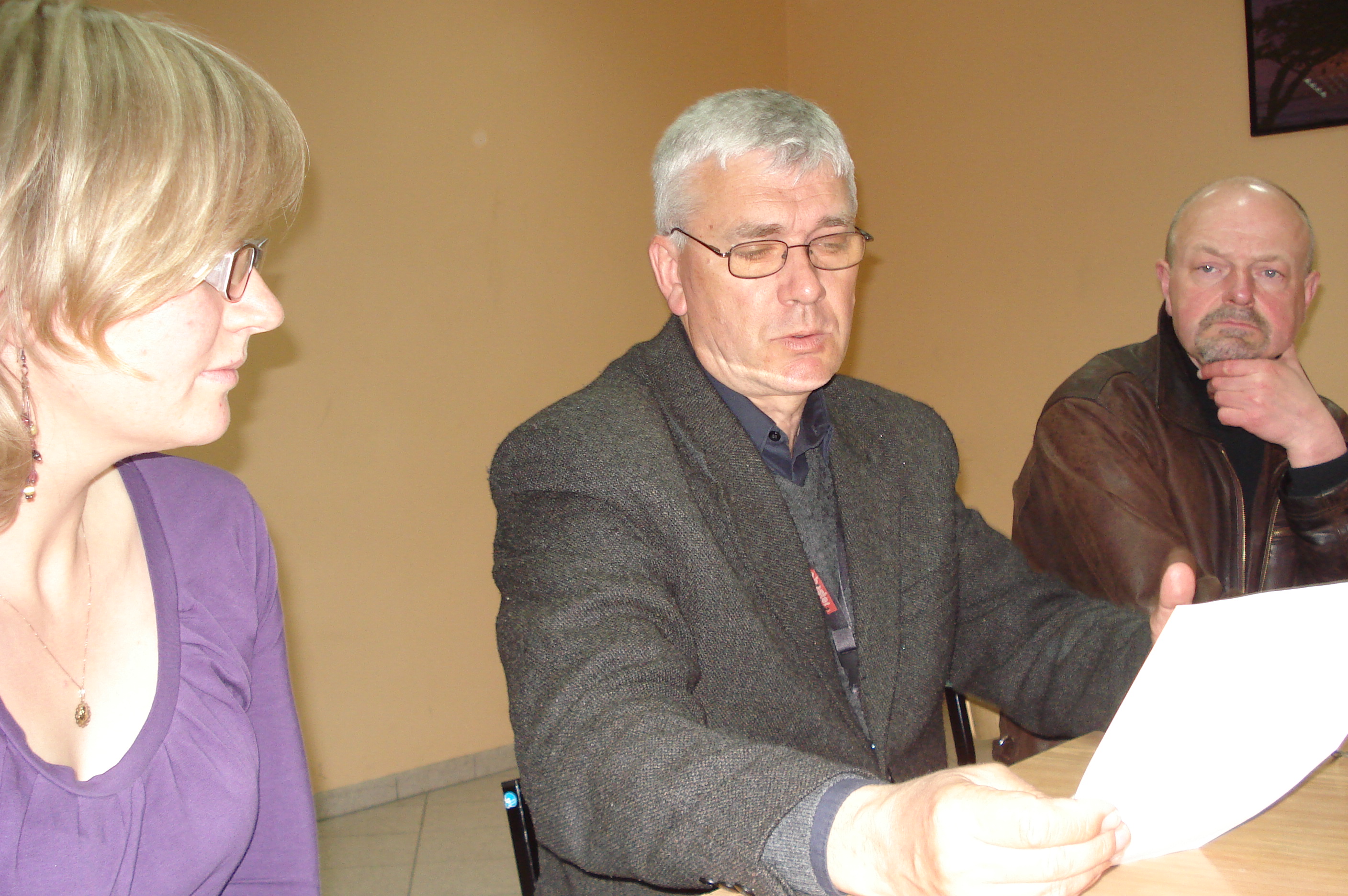 Chwaszczyno. Spotkanie zarządu ZK-P