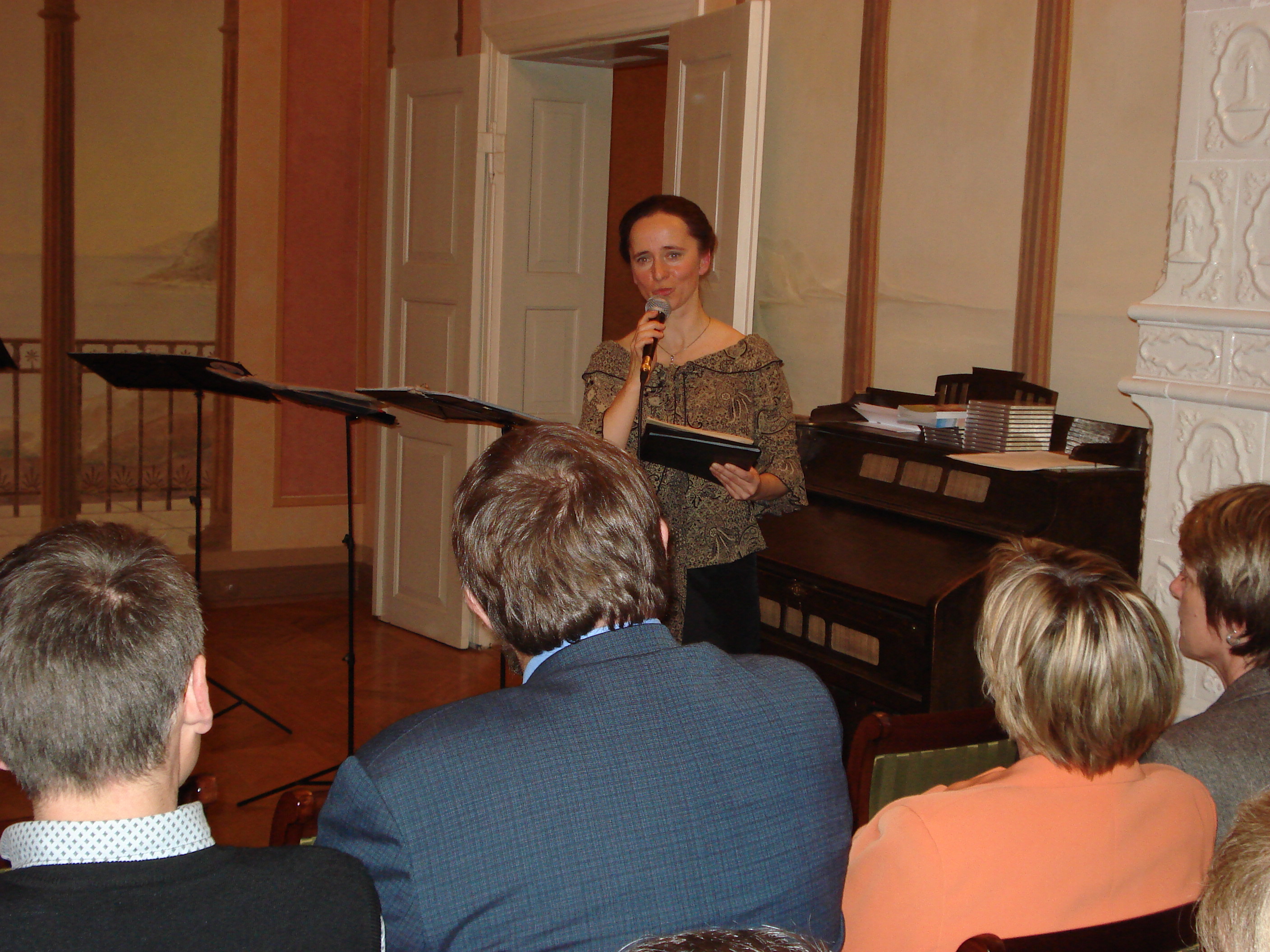 Witosława Frankowska w Luzinie. Próby