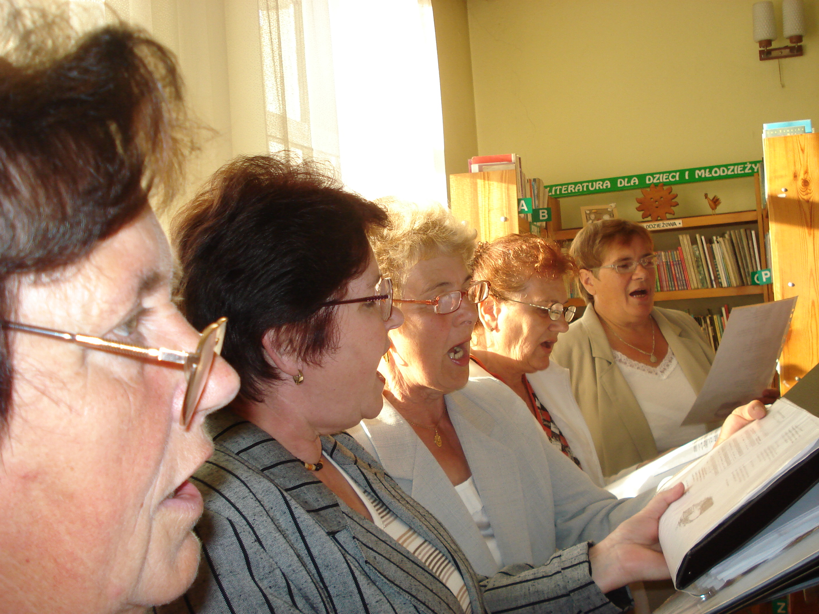 Próba przed koncertem w Gościcinie. „Kaszubki”